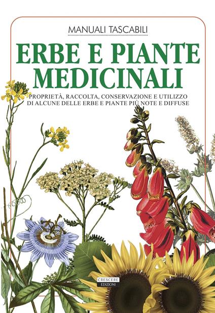 Erbe e piante medicinali. Proprietà, raccolta, conservazione e utilizzo di alcune delle erbe e piante più note e diffuse - copertina
