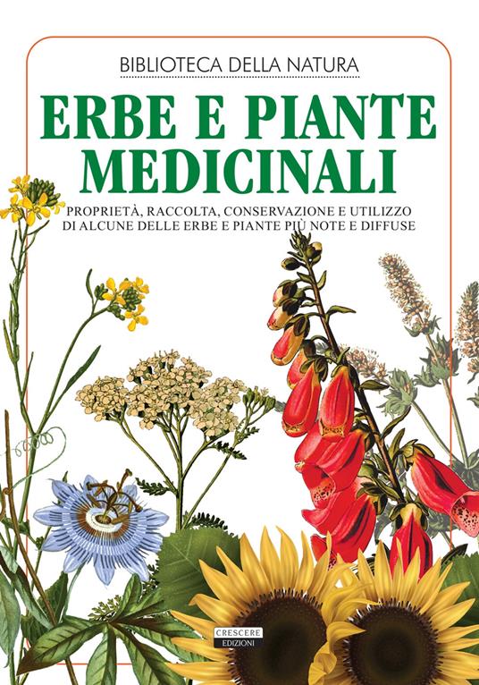 Erbe e piante medicinali. Proprietà, raccolta, conservazione e utilizzo di alcune delle erbe e piante più note e diffuse - copertina