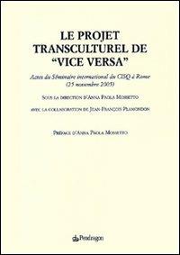 Le projet transculturel de «Vice versa» - copertina