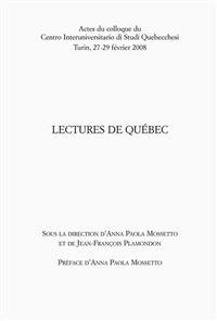 Lectures de Québec - Jean-Francois Plamondon - ebook