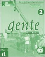 Gente. Curso de Español para italianos. Libro de trabajo. Con CD Audio. Vol. 2