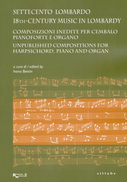  Settecento lombardo. 18th-Century music in Lombardy - copertina