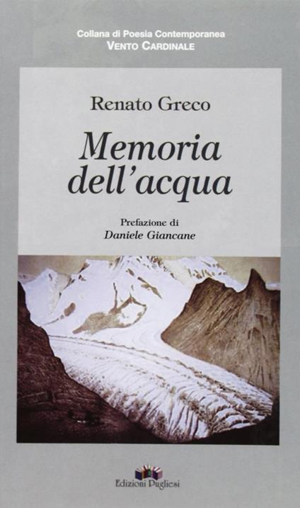 Memoria dell'acqua - Renato Greco - copertina