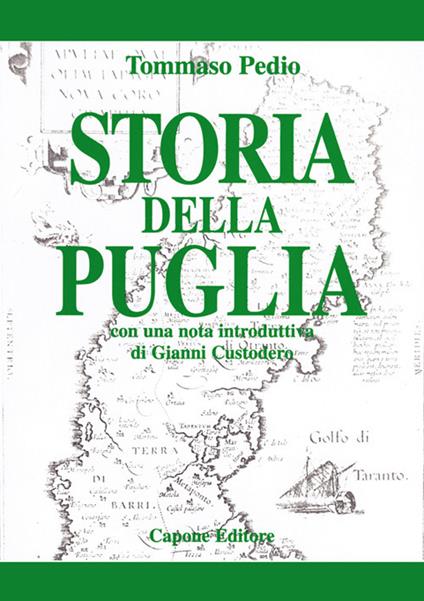 Storia della Puglia - Tommaso Pedío - copertina