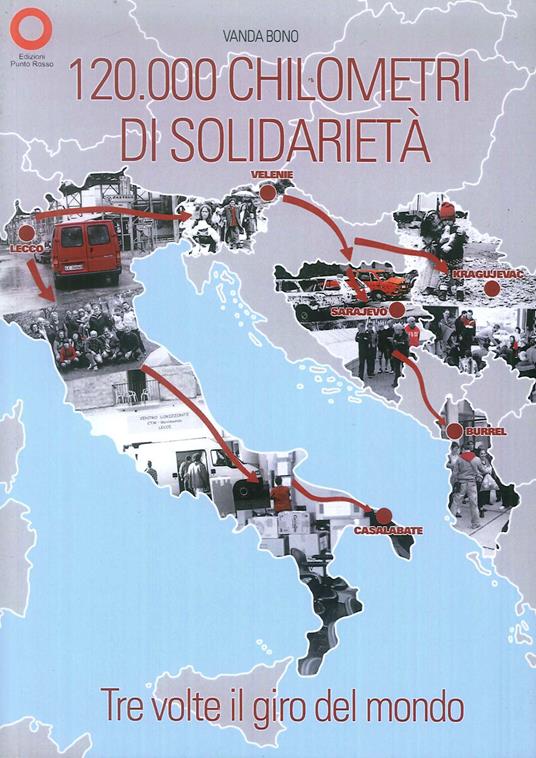 120.000 chilometri di solidarietà - Vanda Bono - copertina