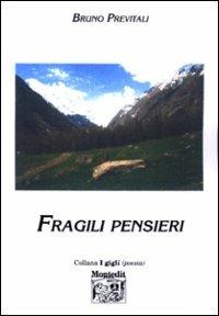 Fragili pensieri - Bruno Previtali - copertina