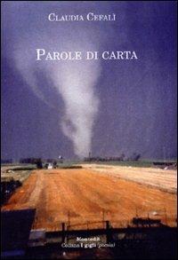 Parole di carta - Claudia Cefalì - copertina