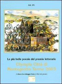 Antologia Olympia città di Montegrotto Terme 2003 - copertina