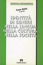 Identità di genere nella lingua, nella cultura, nella società