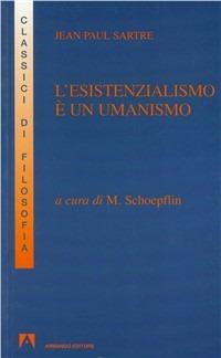 L'esistenzialismo è un umanismo - copertina