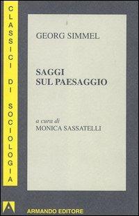 Saggi sul paesaggio - Georg Simmel - copertina