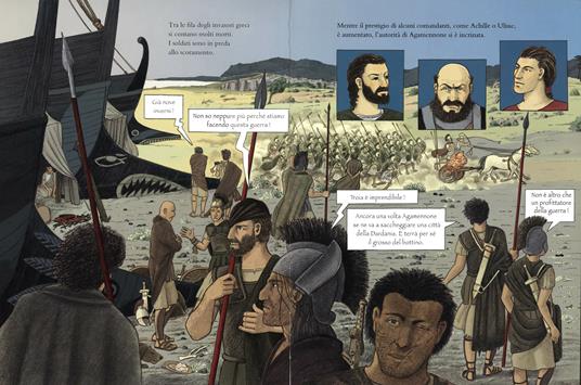 La guerra di Troia. Che sempre ricomincia - Yvan Pommaux - Libro