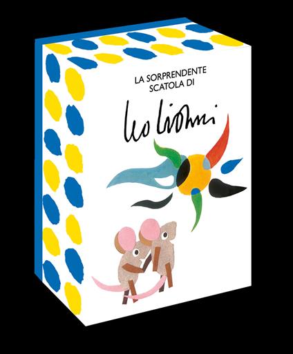La sorprendente scatola di Leo Lionni. Ediz. a colori. Con 5 cartoline. Con Gioco: «Dove sei piccolo giallo?». Con Libro: «Il sogno di Matteo» - Leo Lionni - copertina