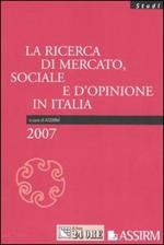 La ricerca di mercato, sociale e d'opinione in Italia
