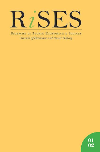 RiSES. Ricerche di storia economica e sociale (2018). Ediz. bilingue. Vol. 1-2 - copertina