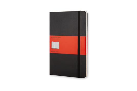 Rubrica Moleskine pocket copertina rigida nero. Black - 3