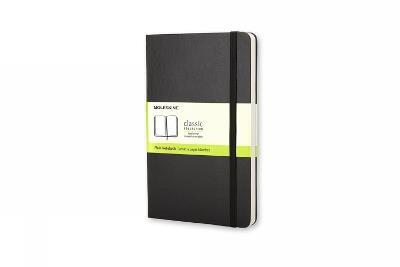 Taccuino Moleskine pocket a pagine bianche copertina rigida nero. Black - 2