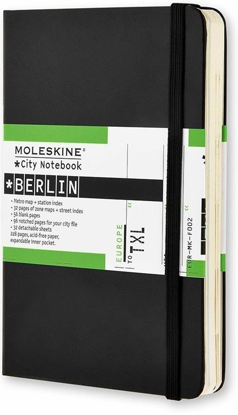 Taccuino City Notebook Moleskine Berlin