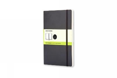 Taccuino Moleskine pocket a pagine bianche copertina morbida nero. Black - 2