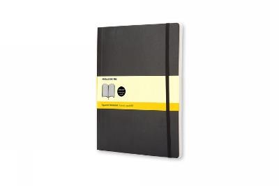 Taccuino Moleskine XL a quadretti copertina morbida nero. Black - 2