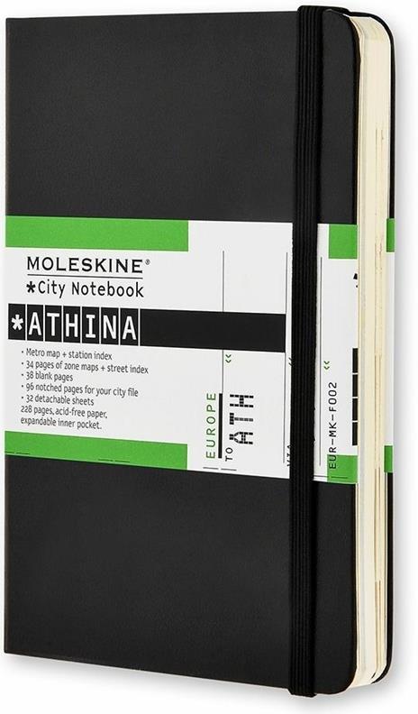 Taccuino Moleskine City Notebook Athina