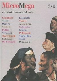 Micromega. Vol. 3: Crimini d'establishment - copertina