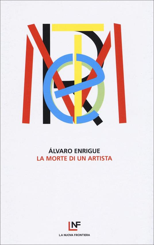 La morte di un artista - Álvaro Enrigue - copertina