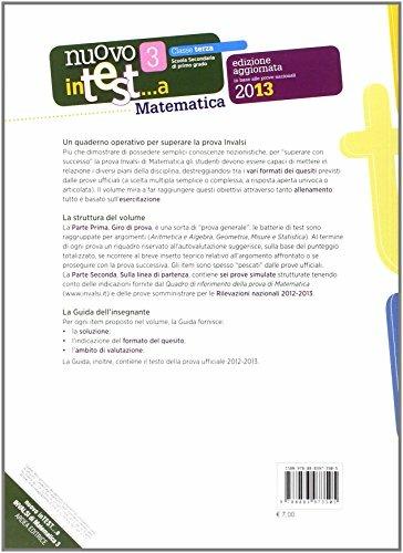 Nuovo in test... a matematica. Prove INVALSI. Per la Scuola media. Vol. 3 - Oreste Brondo,M. Mercedes Sorice - 2