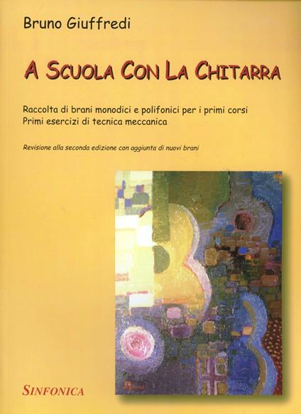 A scuola con la chitarra - Bruno Giuffredi - copertina