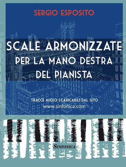 Scale armonizzate per la mano destra del pianista. Metodo. Con CD Audio formato MP3 - Sergio Esposito - copertina