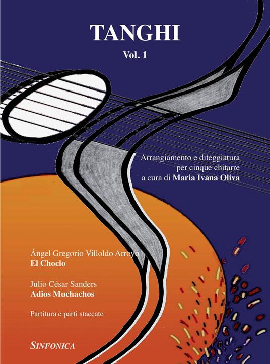 Tanghi. Per cinque chitarra. Parti. Vol. 1 - copertina