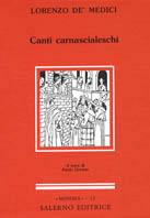Canti carnascialeschi - Lorenzo de' Medici - copertina