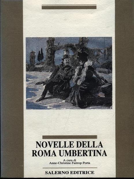 Novelle della Roma umbertina - copertina