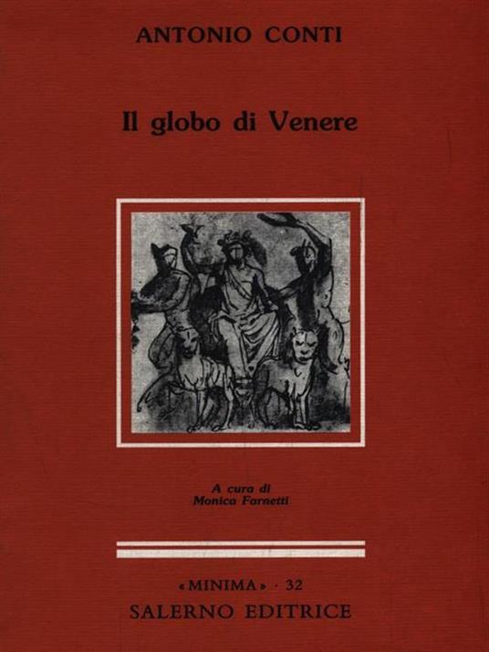 Il globo di Venere - Antonio Conti - copertina