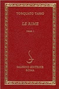 Le rime - Bernardo Tasso - copertina