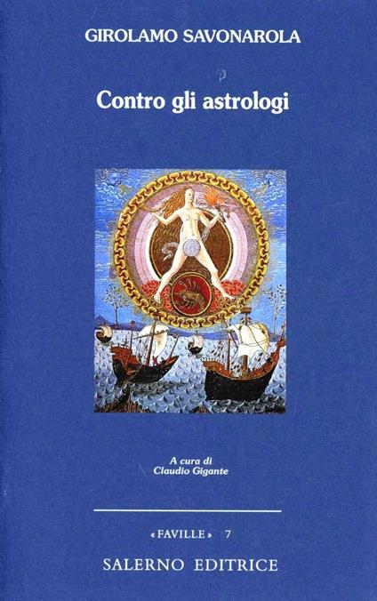 Contro gli astrologi - Girolamo Savonarola - copertina