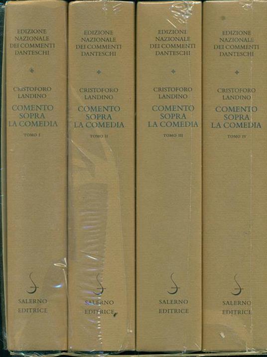 Comento sopra la Comedia - Cristoforo Landino - 4