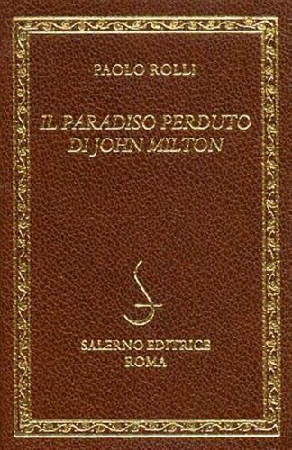 Il Paradiso perduto di John Milton - Paolo Rolli - copertina