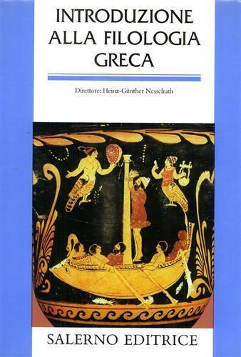 Introduzione alla filologia greca - copertina