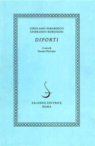 Diporti - Girolamo Parabosco,Gherardo Borgogni - copertina