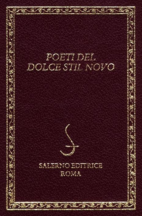 Poeti del Dolce stil novo - copertina