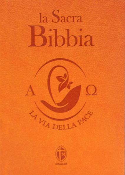 La Sacra Bibbia. Ediz. piccola arancione - copertina