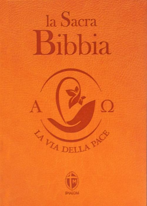 La Sacra Bibbia. Ediz. piccola arancione - copertina