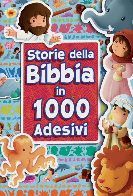 Storie della Bibbia in 1000 adesivi - copertina