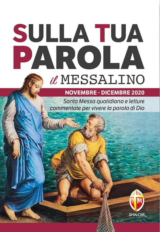 Sulla tua parola. Messalino. Santa messa quotidiana e letture commentate per vivere la parola di Dio. Novembre-dicembre 2020 - copertina