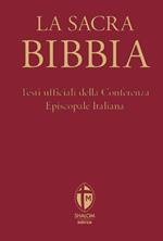 La Sacra Bibbia. Edizione media. Tela rossa