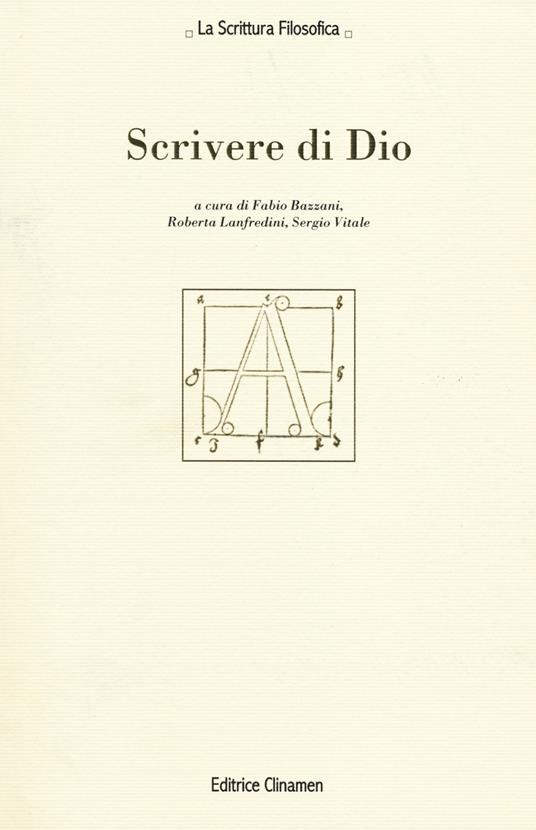 Scrivere di Dio - copertina