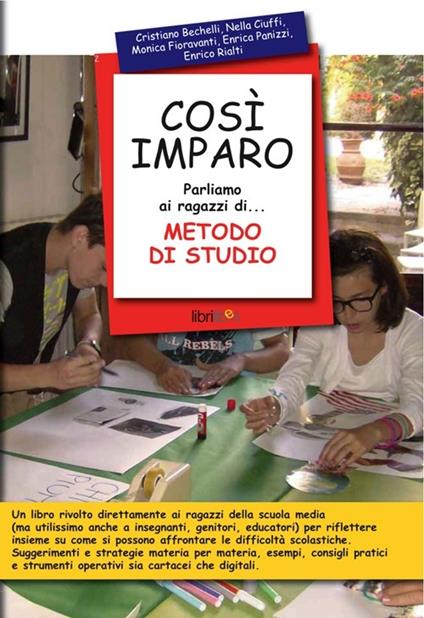 Così imparo. Parliamo ai ragazzi di... metodo di studio - copertina
