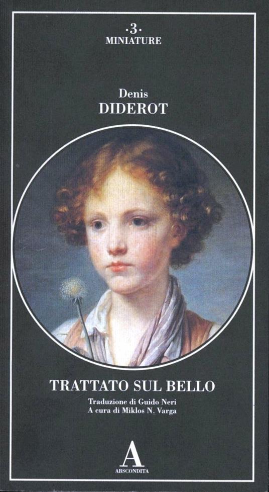 Trattato sul bello - Denis Diderot - copertina