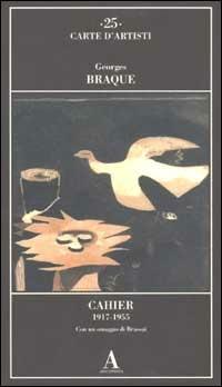 Cahier 1917-1955 - Georges Braque - copertina